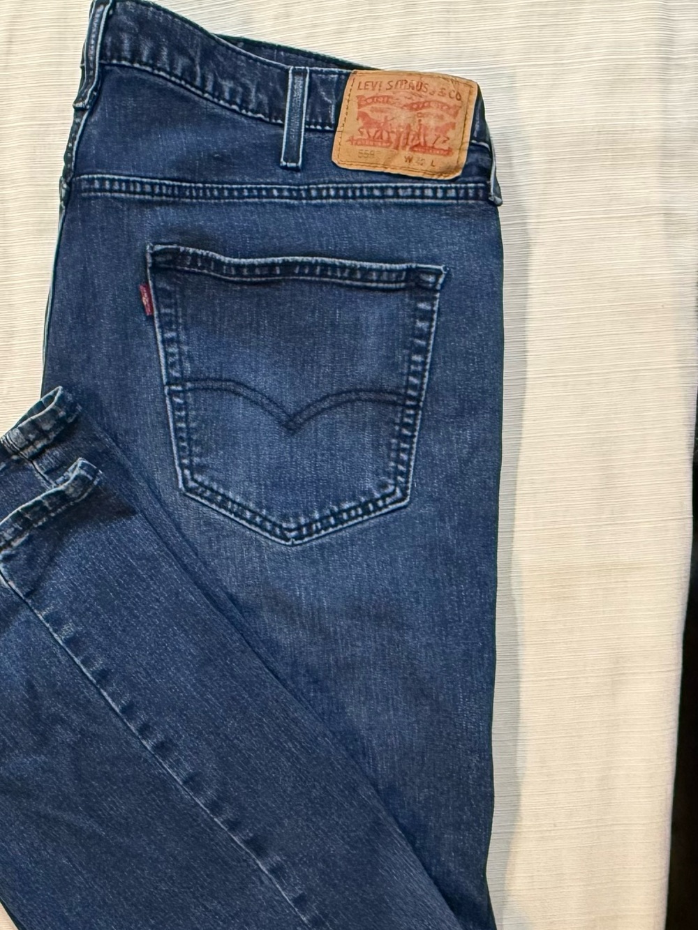 Levi's 559 Men's Dark Blue Relaxed Fit Jeans